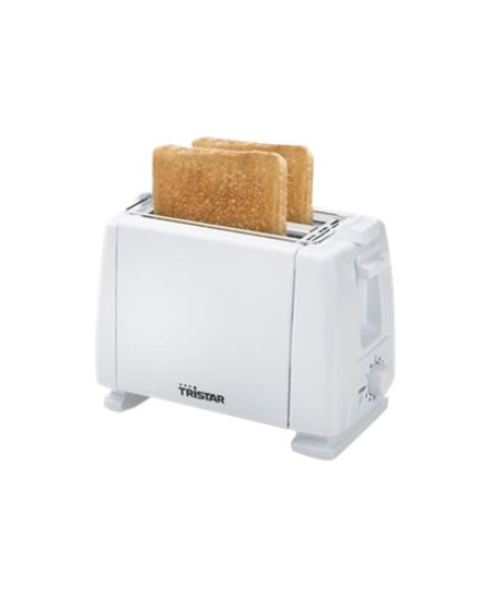 Toaster | Tristar | BR-1009 | Power 750 W | Number of slots 2 | Housing material Metal | White