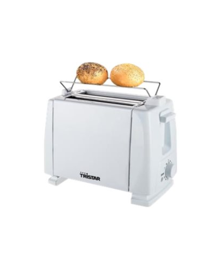 Toaster | Tristar | BR-1009 | Power 750 W | Number of slots 2 | Housing material Metal | White
