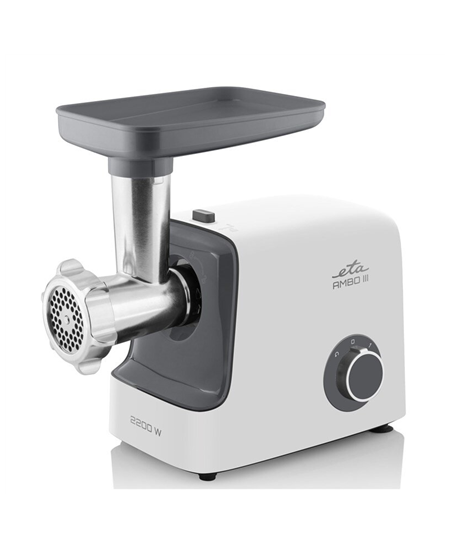 ETA | Meat mincer | ETA507590000 | White | 2200 W | Throughput (kg/min) 2.3