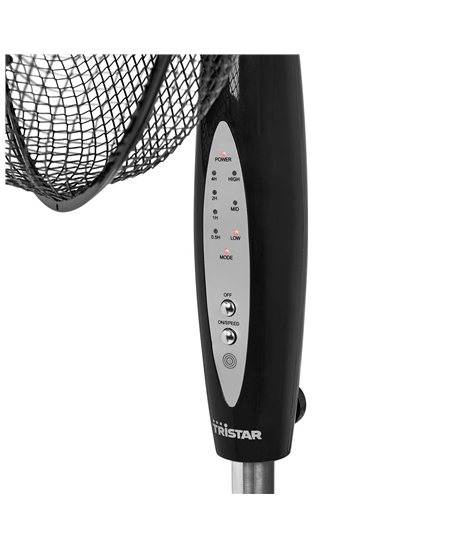 Tristar | Fan | VE-5899 | Stand Fan | 45 W | Diameter 40 cm | Number of speeds 3 | Oscillation | Remote control | Black
