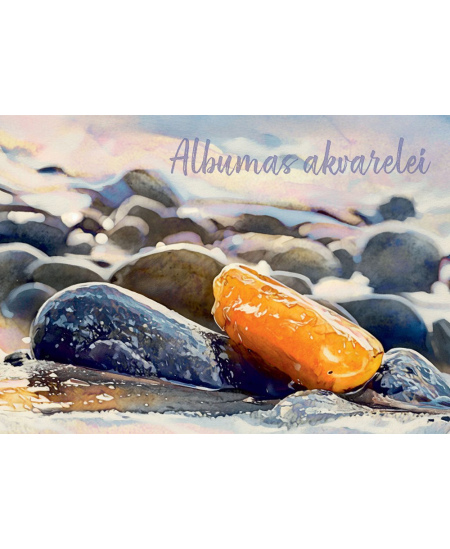 Albumas akvarelei LIETUVA, A4, 200 gsm, 20 lapų
