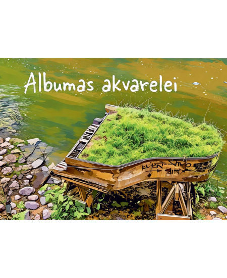 Albumas akvarelei LIETUVA, A4, 200 gsm, 20 lapų