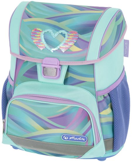 Kuprinė su priedais HERLITZ Loop Plus Minty Love