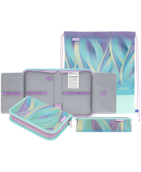 Kuprinė su priedais HERLITZ Loop Plus Minty Love