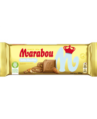 Pieninis šokoladas MARABOU, su sūriais migdolais,  170 g