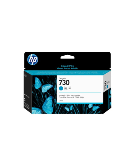 HP 730 (P2V62A) Rašalinė kasetė, Žydra