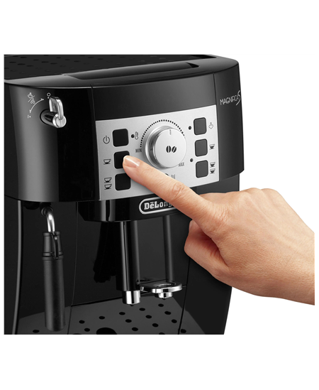 Delonghi | Coffee Maker | ECAM22.115.B Magnifica S | Pump pressure 15 bar | Built-in milk frother | Automatic | 1450 W | Black