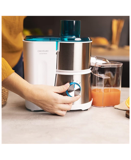 Cecotec | Orbital Juicer | Juice&Fresh 400 Titan White | Type Juicer maker | White/Silver | 400 W | Number of speeds 2 | 200