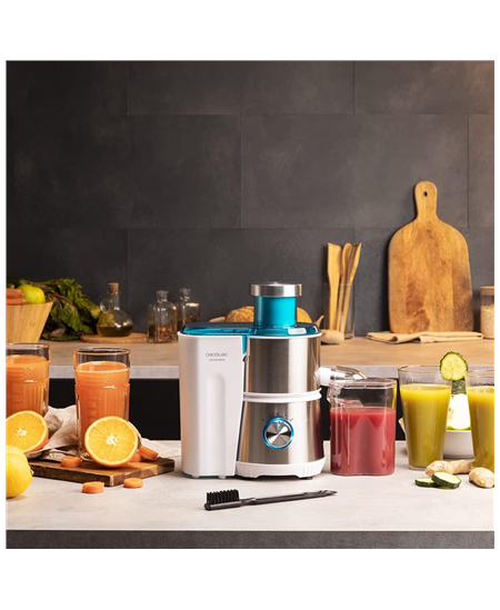 Cecotec | Orbital Juicer | Juice&Fresh 400 Titan White | Type Juicer maker | White/Silver | 400 W | Number of speeds 2 | 200