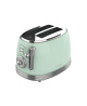 Cecotec Toaster | Toast&Taste 800 Vintage | Power 850 W | Number of slots 2 | Housing material Stainless steel | Light Green