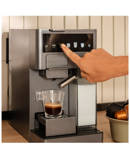 Cecotec Coffee machine | FreeStyle Latte T | Pump pressure 20 bar | Built-in milk frother | Automatic | Grey | 1350 W
