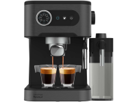 Cecotec Coffee machine | Power Espresso 20 Pro Latte | Pump pressure 20 bar | Built-in milk frother | Semi-automatic | Black | 1