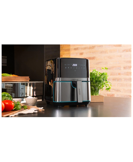 Cecotec Hot air fryer | Cecofry Full InoxBlack 5500 Pro | Power 1700 W | Capacity 5.5 L | Black inox/Black
