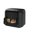 Cecotec Double hot air fryer | Cecofry&Grill Smokin'Prime 11000 | Power 2800 W | Capacity 11 L | Black
