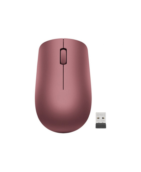 Lenovo | Wireless Mouse | 530 | Wireless | Wireless mouse | 2.4 GHz Wireless via Nano USB | Cherry Red