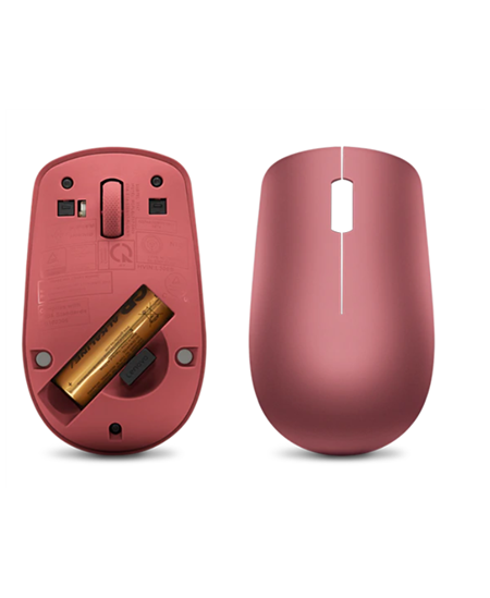 Lenovo | Wireless Mouse | 530 | Wireless | Wireless mouse | 2.4 GHz Wireless via Nano USB | Cherry Red