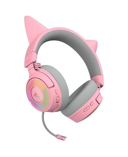 Razer | Headset | Kraken Kitty V3 Pro | Bluetooth | Over-Ear | Quartz