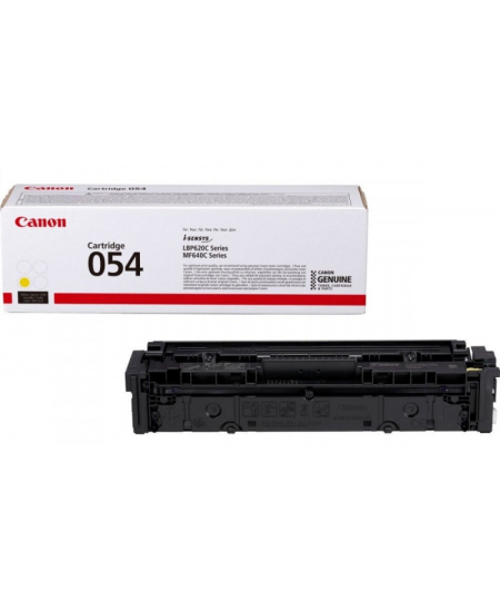 Canon CRG 054 (3021C002) Lazerinė kasetė, Geltona