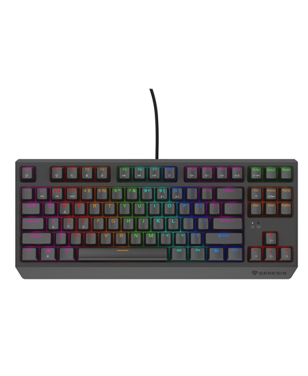 Genesis THOR 230 | Mechanical Gaming Keyboard | Wired | US | Outemu Red | Black