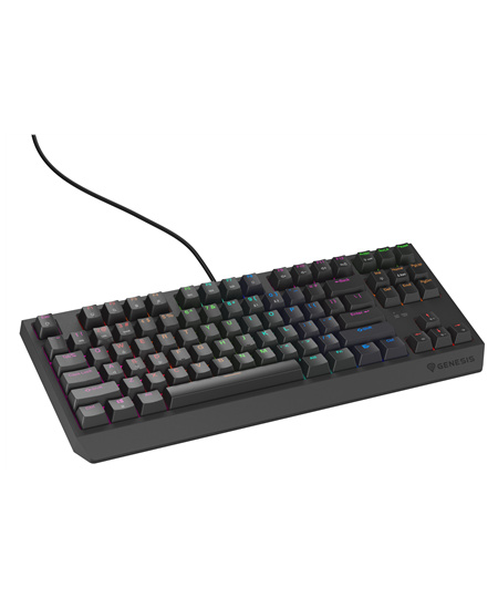 Genesis THOR 230 | Mechanical Gaming Keyboard | Wired | US | Outemu Red | Black