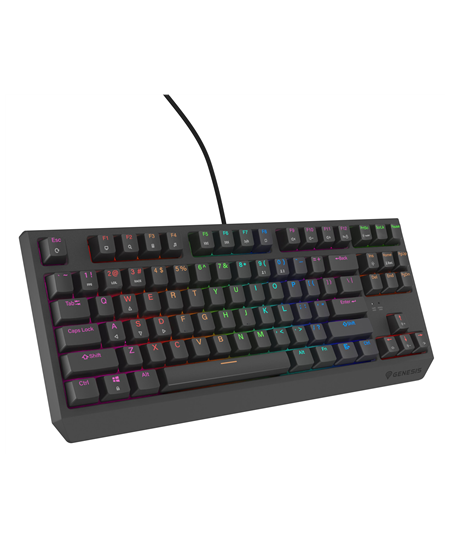 Genesis THOR 230 | Mechanical Gaming Keyboard | Wired | US | Outemu Red | Black