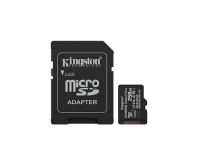Kingston Canvas Select Plus | 256 GB | microSD | Flash memory class Class 10, UHS-I, U1/U3, video class 10/30, A1
