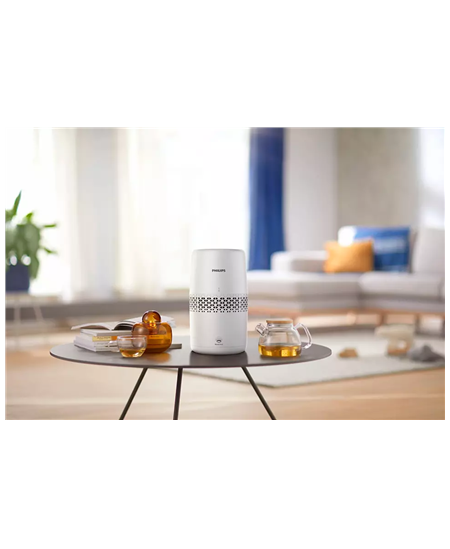 Philips Air Humidifier HU2510/10 11 W, Water tank capacity 2 L, Suitable for rooms up to 31 m², NanoCloud technology, Humidific
