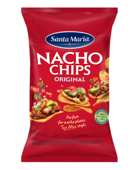Kukurūzų traškučiai Nacho SANTA MARIA, 475 g