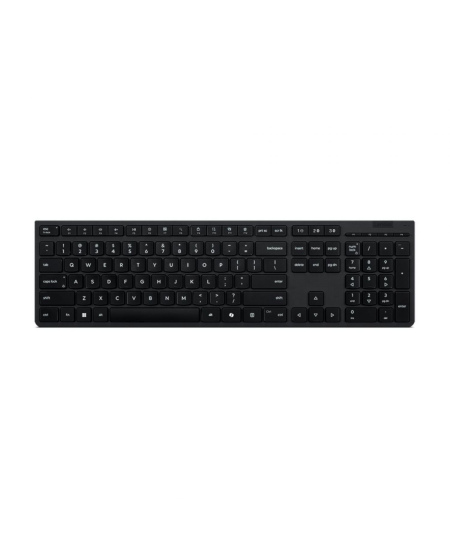 Lenovo | Professional Rechargeable | Keyboard | Wireless | Bluetooth | US | Grey