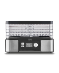 Caso | Food Dehydrator | DH 450 | Power 370-450 W | Number of trays 5 | Temperature control | Integrated timer | Black/Stainless