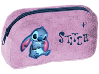 Pliušinis penalas PASO Stitch, didelis, vieno skyriaus