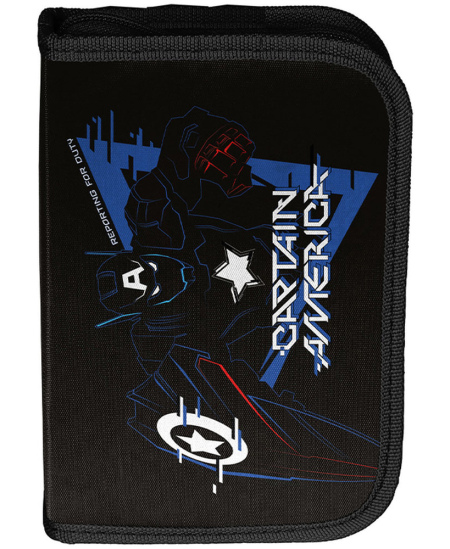 Penalas PASO Marvel Captain America, platus, vieno skyriaus