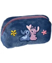 Pliušinis penalas PASO Stitch & Angel Aloha, didelis, vieno skyriaus