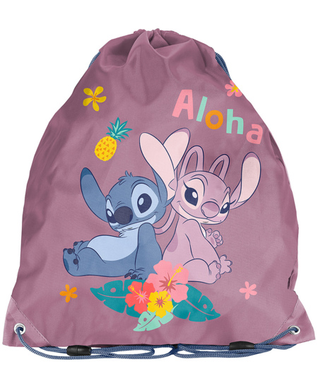 Maišelis sportinei aprangai PASO Stitch & Angel Aloha