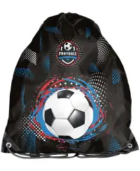 Maišelis sportinei aprangai PASO Football Black