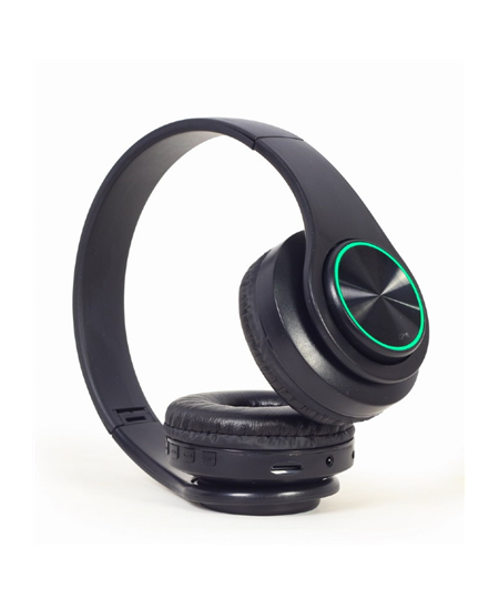 Gembird | Stereo Headset with LED Light Effects | BHP-LED-01 | Bluetooth | On-Ear | Wireless