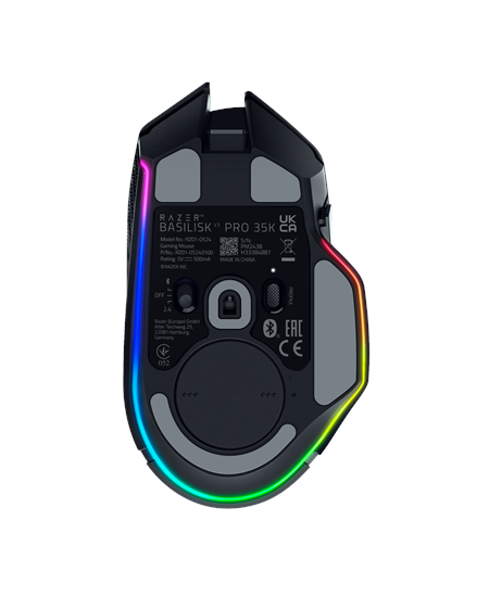 Razer | Gaming Mouse | Basilisk V3 Pro 35K | Optical mouse | Wireless | Black | Yes