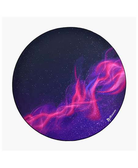 Arozzi Zona Round Floor Pad | Purple Galaxy
