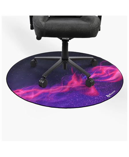 Arozzi Zona Round Floor Pad | Purple Galaxy