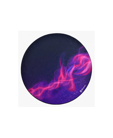 Arozzi Zona Round Floor Pad | Purple Galaxy
