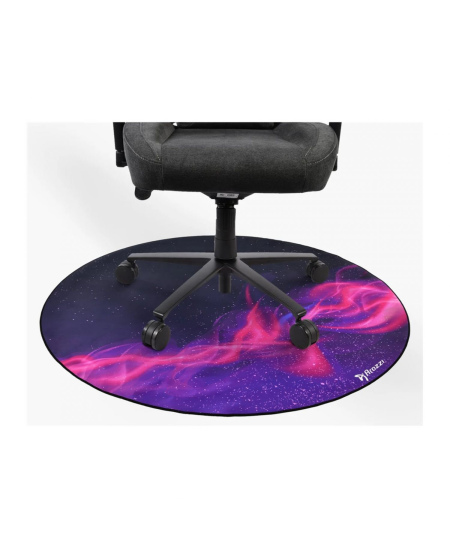 Arozzi Zona Round Floor Pad | Purple Galaxy