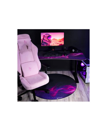 Arozzi Zona Round Floor Pad | Purple Galaxy