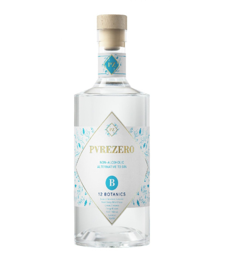 Nealkoholinis džinas, GinZero 12 Botanics, 0,7 l