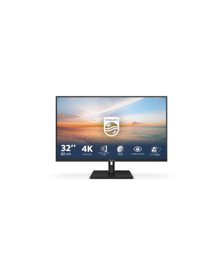 Philips | 32E1N1800LA/00 | 31.5 " | VA | 16:9 | 60 Hz | 4 ms | 3840 x 2160 pixels | 300 cd/m² | HDMI ports quantity 2