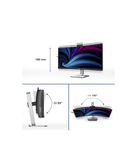 SALE OUT. Philips | 34B2U6603CH/00 | 34 " | VA | 21:9 | 100 Hz | 4 ms | 3440 x 1440 pixels | 450 cd/m² | HDMI ports quanti