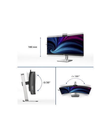 SALE OUT. Philips | 34B2U6603CH/00 | 34 " | VA | 21:9 | 100 Hz | 4 ms | 3440 x 1440 pixels | 450 cd/m² | HDMI ports quanti