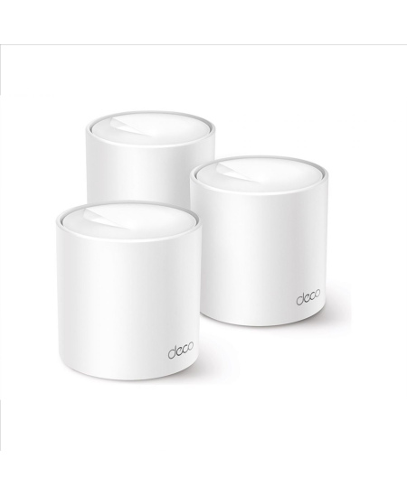 TP-LINK | AX1500 Whole Home Mesh Wi-Fi 6 System | Deco X10 (3-pack) | 802.11ax | 10/100/1000 Mbit/s | Ethernet LAN (RJ-45) ports