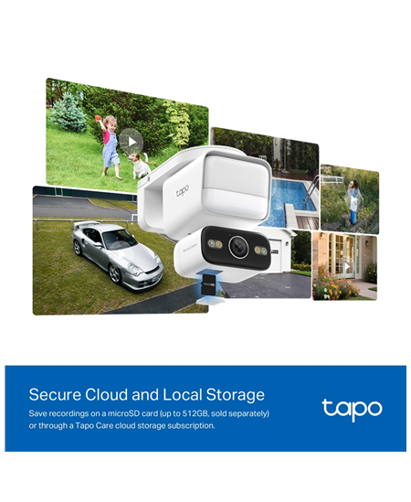 TP-LINK | Tapo C710 | Pan/Tilt Security Floodlight Camera | 3 MP | F/2.0 | IP65 | H.264 | microSD up to 512 GB