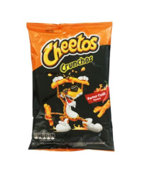 Kukurūzų užkandis CHEETOS, saldžiųjų čili pipirų skonio, 165g.