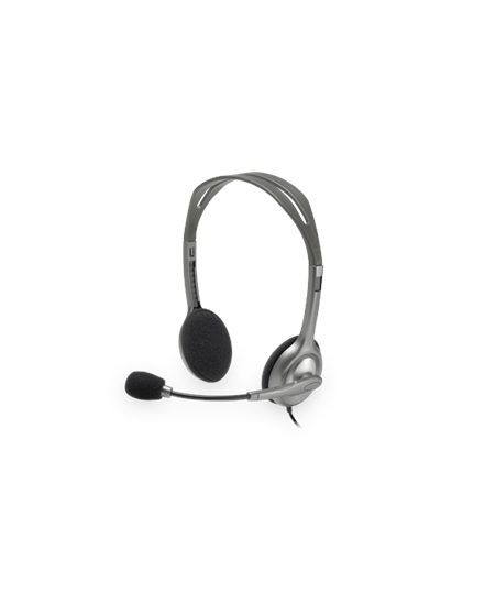 Logitech | Stereo headset | H111 | Built-in microphone | 3.5 mm | Grey